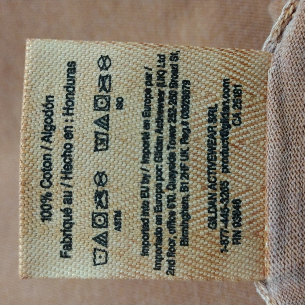 NWOT Comfort Colors Orange Thanksgiving Graphic T-Shirt M CottonTurkey fall - Picture 7 of 7